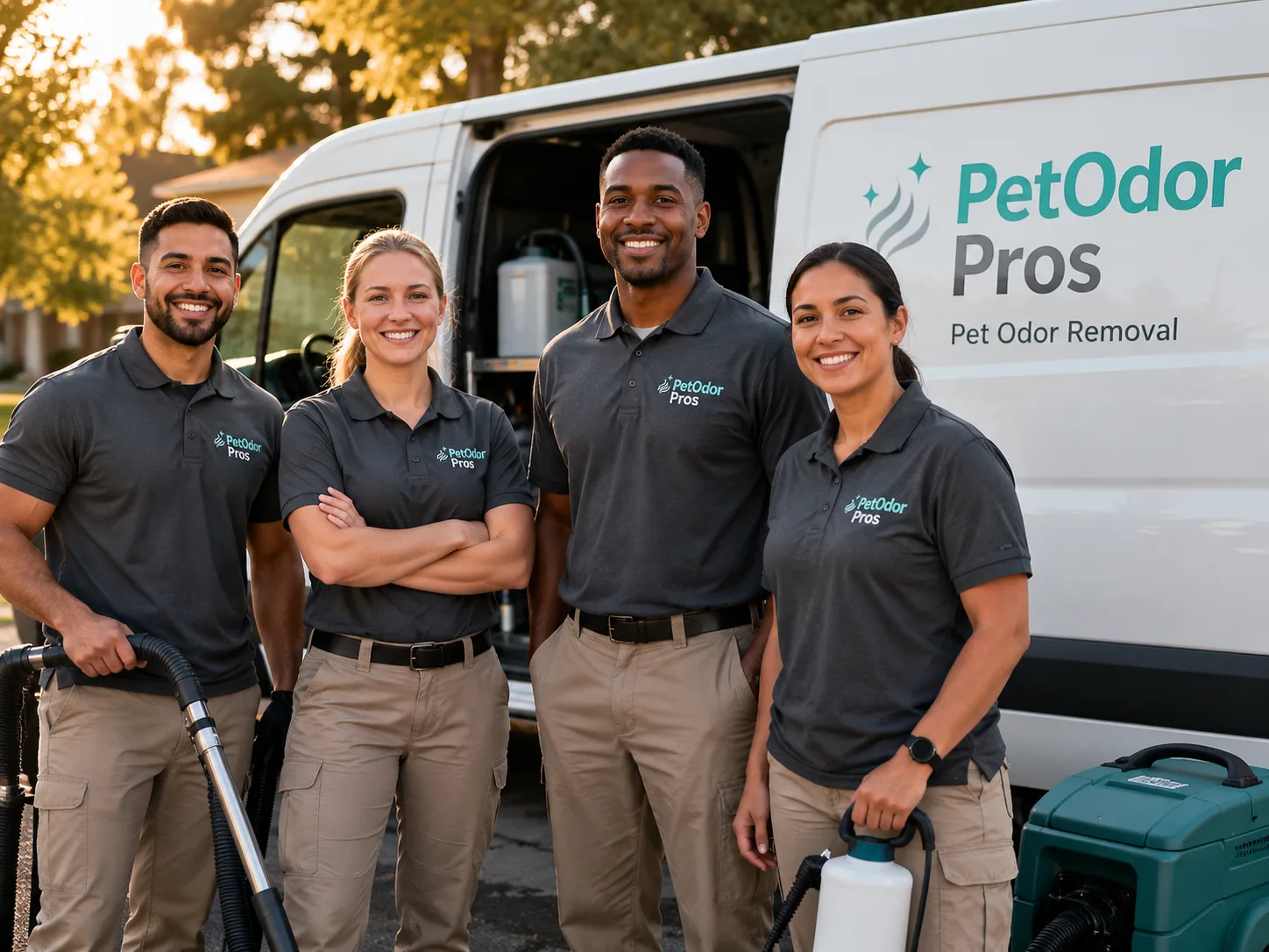 Pet Odor Removal team serving Live Oak, CA